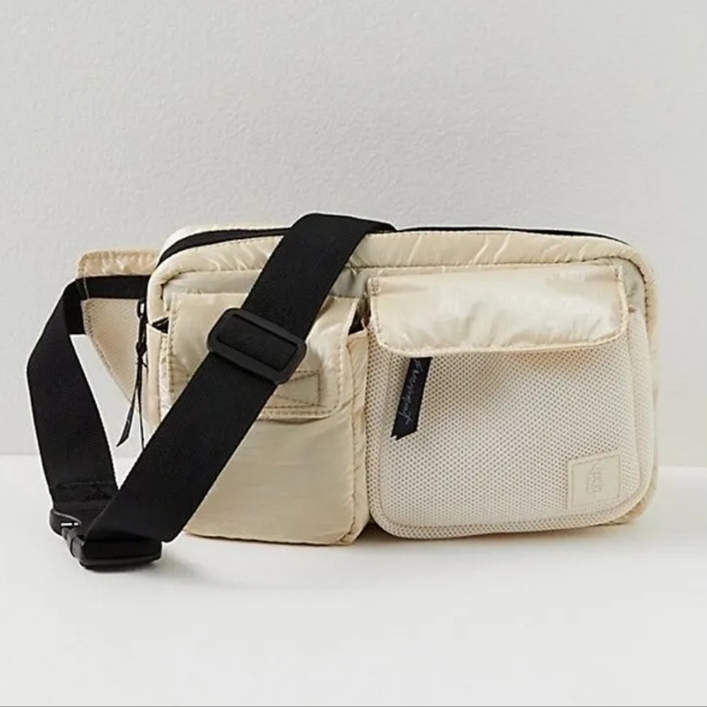 Nwot Free People Movement Courside Cargo Sling Bag
